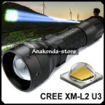 UniqueFire T50 LED Lovakča Svjetiljka za Noćni Lov SPC Zoom Baterija